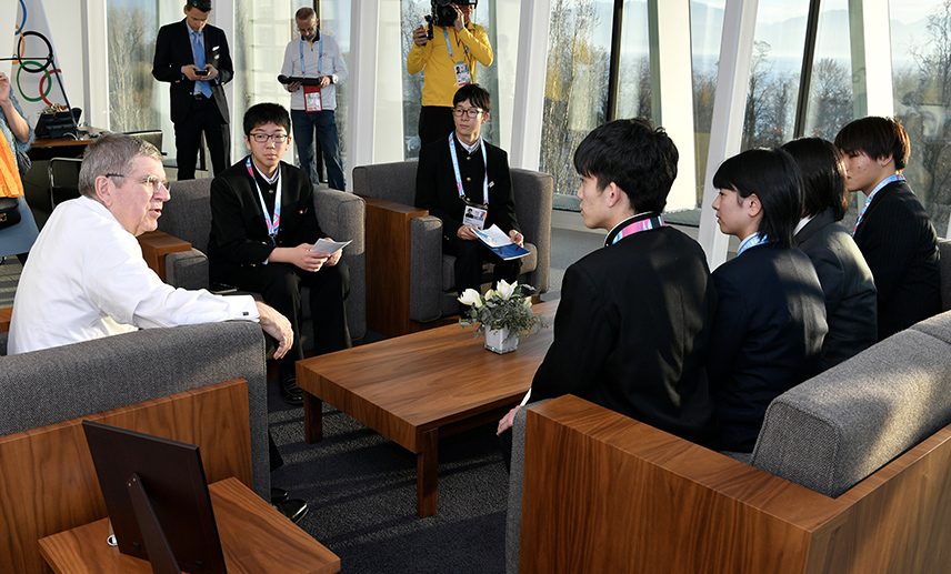 IOC wants to support the reconstruction by holding the games in Tohoku